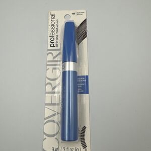 Covergirl Professional All-In-One #105 BLACK BROWN Curved Brush‎ Mascara